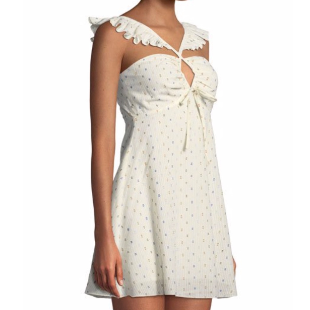 RED CARTER Mini Halter Sun Dress